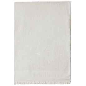 Mulberry Tree Rectangular Scarf Cream